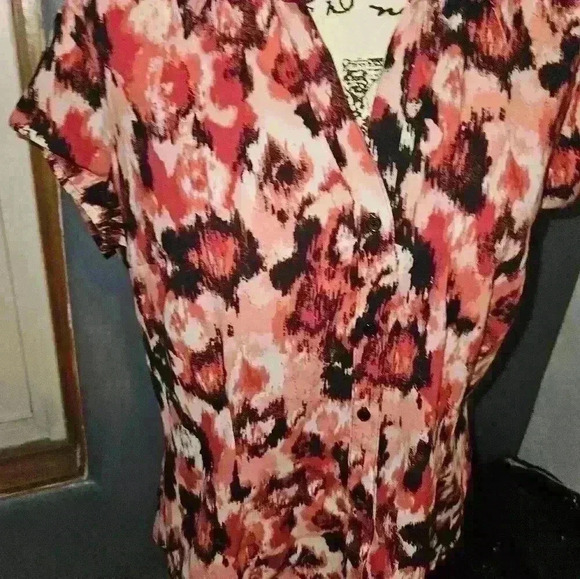 Fred David Petite Womans Blouse Size Xl - Picture 2 of 10